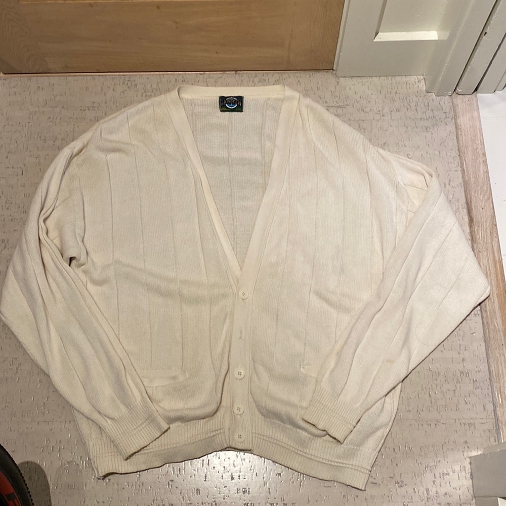 Vintage Janzen Cardigan mens XL